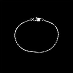 Minimalist Silver Bracelet for Men | Stainless Steel | GOYAH