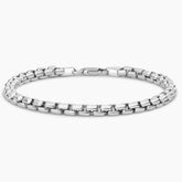 Box Chain Bracelet for Men & Women | Stainless Steel | Waterproof, Tarnish-Free | GOYAH