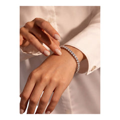 Luna Tennis Bracelet – Timeless Elegance in Every Detail | Men & Women | GOYAH