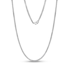 Dainty Silver Cuban Link Chain for Men & Women | GOYAH
