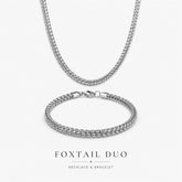 Bundle of 2 - Foxtail Duo — Necklace & Bracelet