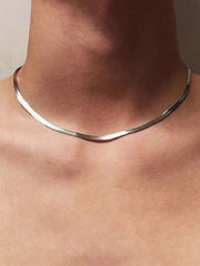 Bundle of 2 - Snake chain Duo - Necklace & Bracelet | Free Gift Box