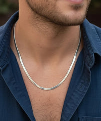 Bundle Onyx  Pendent – Silver Box Chain and Snake chain |GOYAH