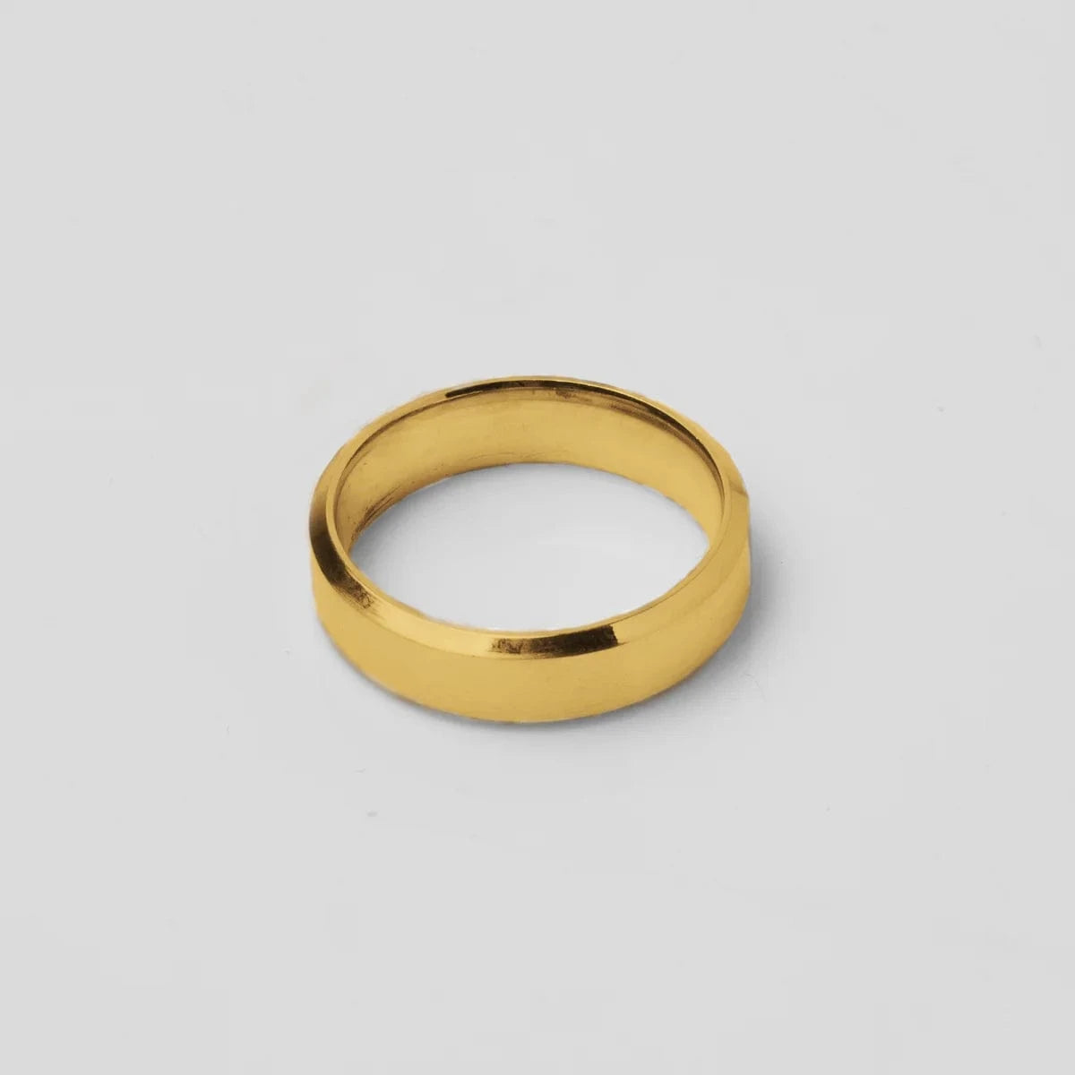 Men’s Classic Band Ring – Gold, Silver & Black | GOYAH