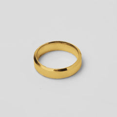 Men’s Classic Band Ring – Gold, Silver & Black | GOYAH