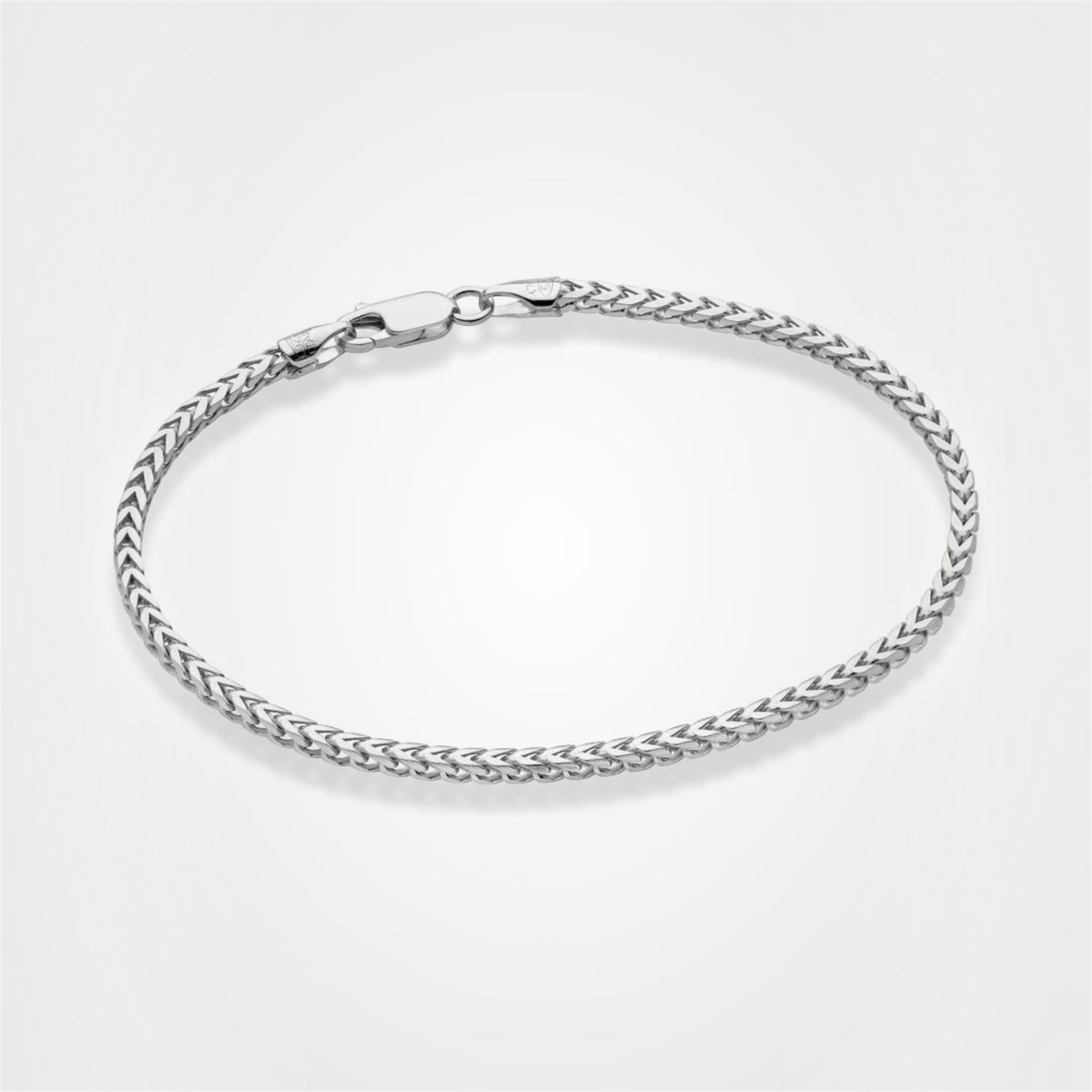 Silver Foxtail Chain Bracelet – Sleek Everyday Wear | GOYAH