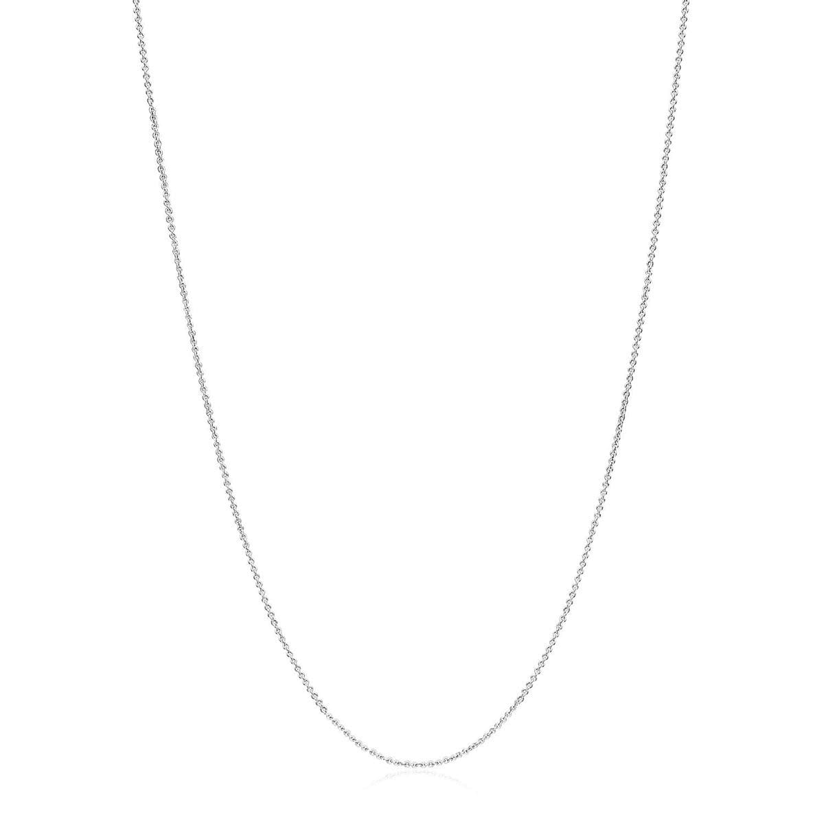 Minimal Cable Chain Necklace – Sleek Silver & Gold | GOYAH