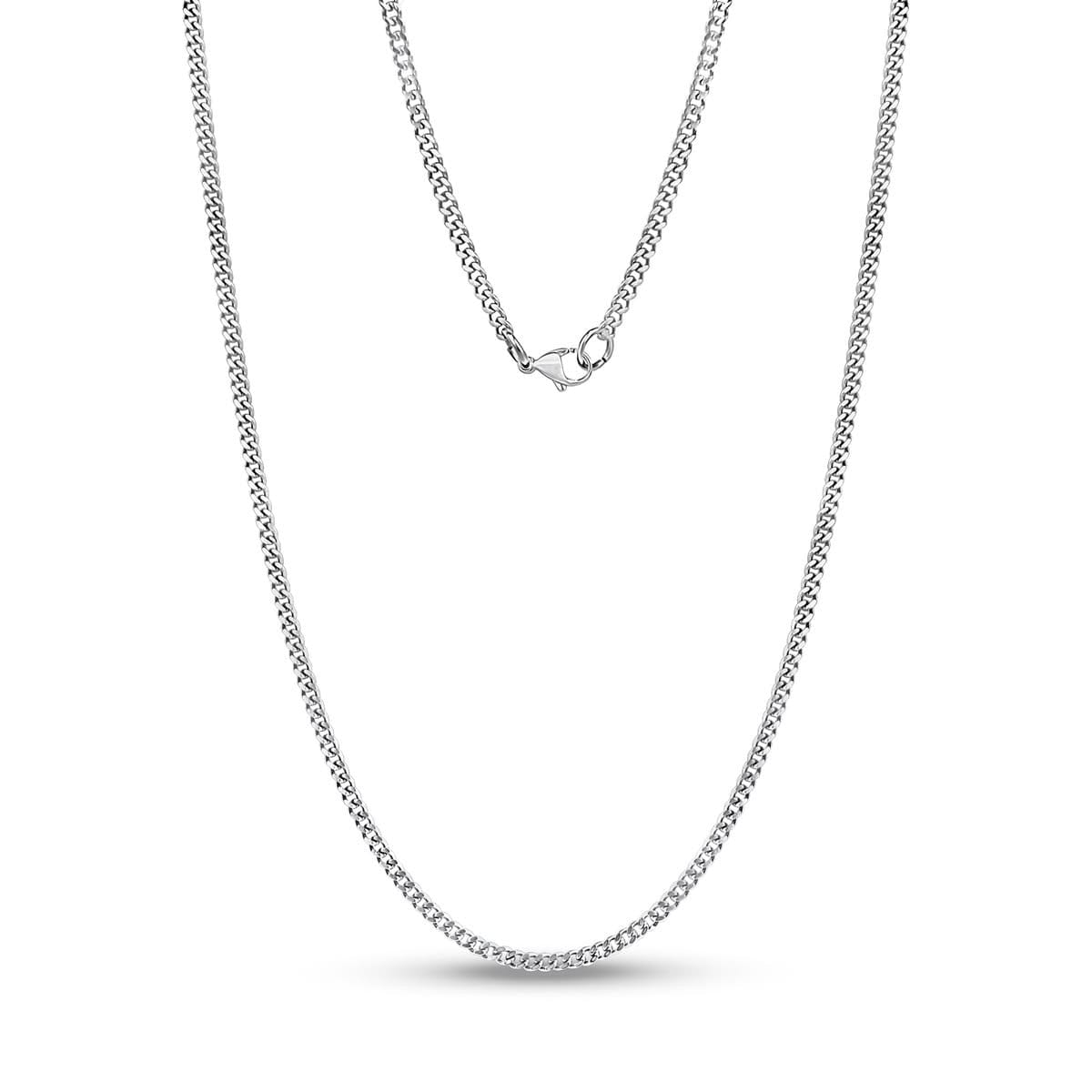 Dainty Silver Cuban Link Chain for Men & Women | GOYAH