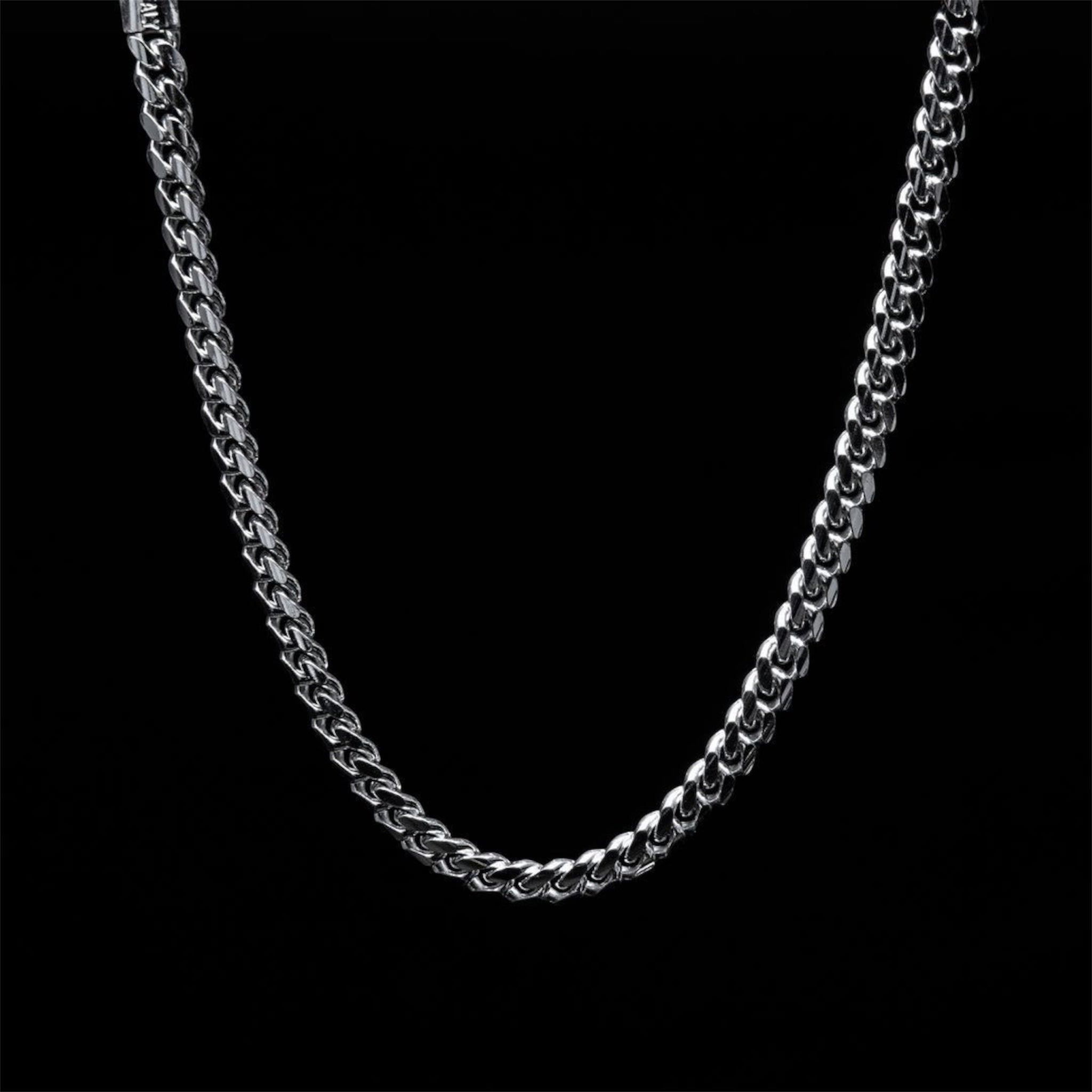 Cuban Link Chain Necklace – Premium Stainless Steel | Silver