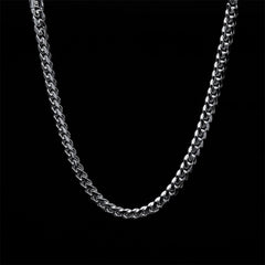 Cuban Link Chain Necklace – Premium Stainless Steel | Silver